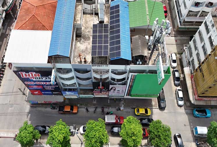 หลังคาแสงอาทิตย์ สาขารามคำแหง 2